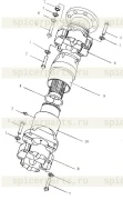 Spline yoke