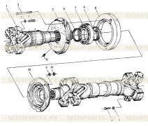 Front drive shaft