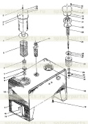 Spring pressure cover