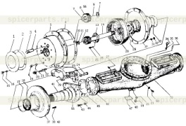 Front axle case