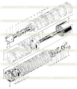 Подшипник одностороннего тягового шарика 8111