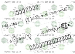 Ex. frictional disc  D=137,5 S=2,0