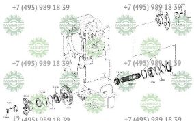 Sprag for hole 120