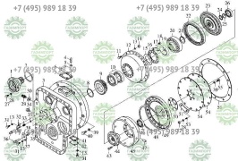 First—stage worm wheel