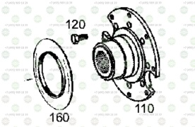 HEXAGON BOLT M14 x 1,5 x 45