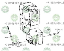 Oiling pipe assy.