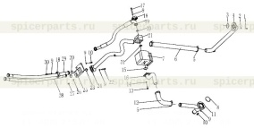 Bolt M10x60-10. 9ZnD