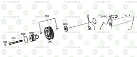 IDLER GEAR Z=36 (187233A1)