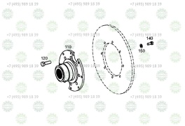 Болт с головкой шестигранной (М10Х25)