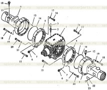 Rear axle