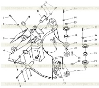 Lower balance frame