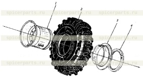 Bolt M24*80ZnD