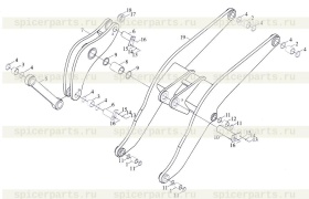 Каталог запчастей для Механизм соединительного рычага