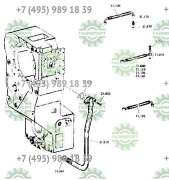 Oil filtering assy