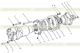 Nut M12X1. 5 ZnD