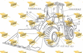 Каталог запчастей для Foton FL936F