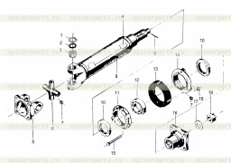 упругое упорное кольцо для отверстия