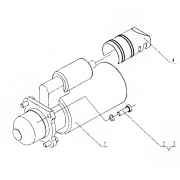 Стартер M93R3004SE, 4110003380073