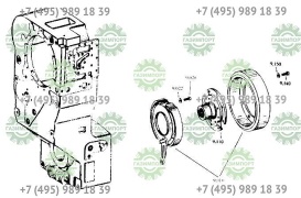 Parking brake flange (ZL40/50)