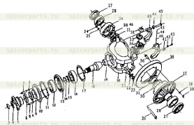 Axle shaft gear