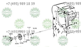 Idle wheel shaft