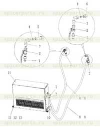Система теплового обдува Система теплового обдува