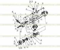 B80A03T1 Передняя ось 2 B80A03T1 Передняя ось 2