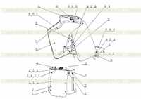 B80B12 Капот двигателя B80B12 Капот двигателя