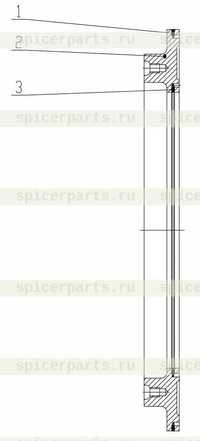 Однодиапазонный поршень в сборе Однодиапазонный поршень в сборе