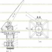 XM60C-CD-3514002 Воздушный тормозной клапан XM60C-CD-3514002 Воздушный тормозной клапан