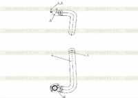 B80A0802 Всасывающая труба B80A0802 Всасывающая труба