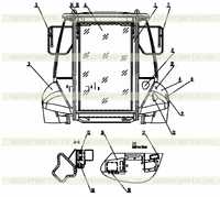 B80E13 Кабина B80E13 Кабина