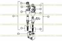 T-3401 Электромагнитный пропорциональный клапан - Вспомогательный погрузчик T-3401 Электромагнитный пропорциональный клапан - Вспомогательный погрузчик
