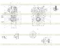 Z33E0301T7 Сочетание набора зубчатых колес Z33E0301T7 Сочетание набора зубчатых колес
