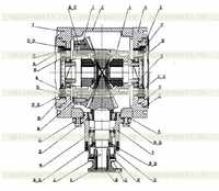 Z33E0601T2 Дифференциал переднего моста Z33E0601T2 Дифференциал переднего моста