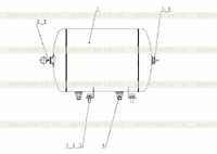 Z33E0902 Хранилище газа в сборе Z33E0902 Хранилище газа в сборе