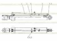 Z33E1004T7 Левый подъемный цилиндр в сборе Z33E1004T7 Левый подъемный цилиндр в сборе