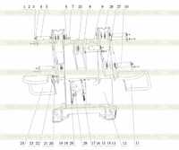 Z33E12T8 Группа рамы I Z33E12T8 Группа рамы I