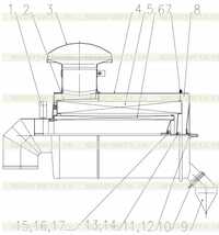 Очиститель воздуха в сборе A631 Очиститель воздуха в сборе A631
