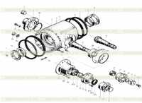 Дифференциал Z40F0501, Z40F0601 Дифференциал Z40F0501, Z40F0601