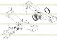 Держатель переднего суппорта Z300502 и Держатель заднего суппорта Z300503 Держатель переднего суппорта Z300502 и Держатель заднего суппорта Z300503