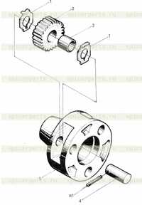 Редуктор ступицы Z300602 Редуктор ступицы Z300602