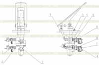Клапан педали тормоза в сборе Z35C0901 Клапан педали тормоза в сборе Z35C0901