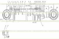 Цилиндр наклона zl35g140-75h.00 Цилиндр наклона zl35g140-75h.00