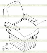 Сиденье CGZY 3Н Сиденье CGZY 3Н