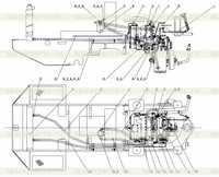 Линия охлаждения трансмиссии и системы управления скоростью Z35H04T13 Линия охлаждения трансмиссии и системы управления скоростью Z35H04T13