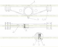 Держатель переднего суппорта Z300502 Держатель переднего суппорта Z300502