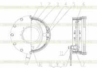 Ручка тормозной системы в сборе Z50E0302 Ручка тормозной системы в сборе Z50E0302