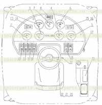 Панель инструментов в сборе Z4015H Панель инструментов в сборе Z4015H