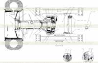 Задняя ось Z40H05 Задняя ось Z40H05